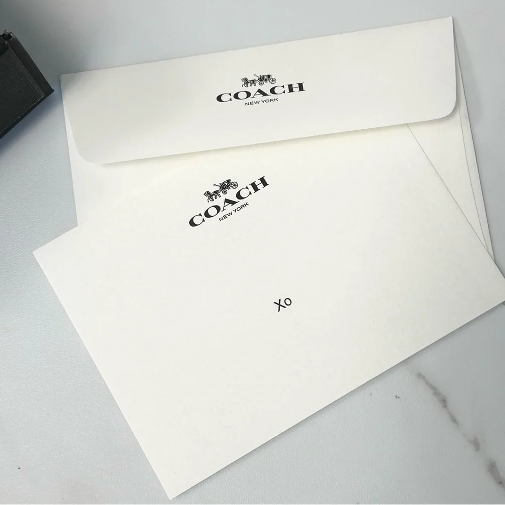 Coach Gift Box and Card